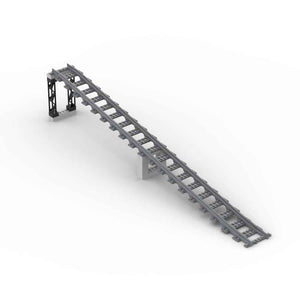 Compatible With Train Block Tracks, Switch Tracks, and Train Signal Light Accessories Non-GoBricks brand