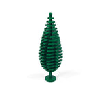 Small Particle Building Garden Parts, Spruce Tree Street Scenery Ornaments, 3778 Cypress Forest Scene Decoration