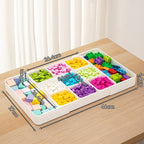 Reconfigurable Bricks Sorting Boxes, Puzzle Sorting Trays, Small Parts Storage Boxes, Bricks Storage Box