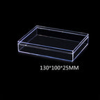 Rectangular Transparent Boxes In Various Styles, Transparent Acrylic Sorting Boxes For Building Blocks	