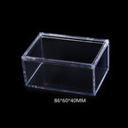 Rectangular Transparent Boxes In Various Styles, Transparent Acrylic Sorting Boxes For Building Blocks	