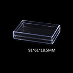 Rectangular Transparent Boxes In Various Styles, Transparent Acrylic Sorting Boxes For Building Blocks	