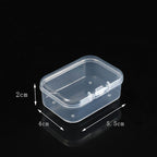 Building Block Storage Box, Rectangular Plastic Sorting Box, Rectangular Transparent Storage Box.	