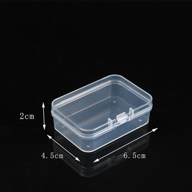 Building Block Storage Box, Rectangular Plastic Sorting Box, Rectangular Transparent Storage Box.	