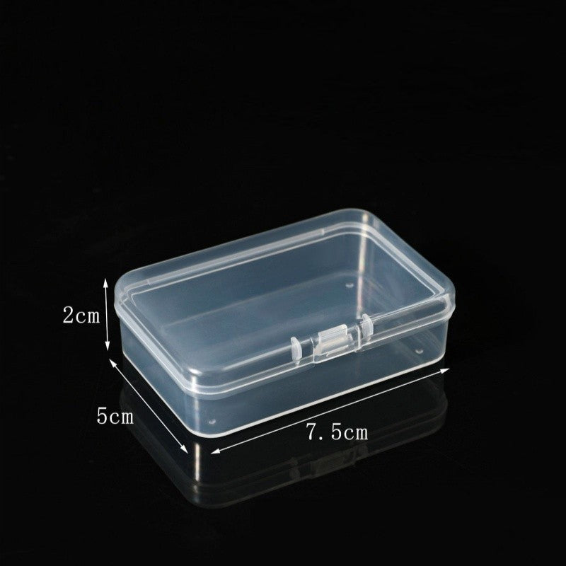 Building Block Storage Box, Rectangular Plastic Sorting Box, Rectangular Transparent Storage Box.	