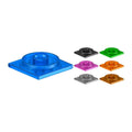 3403 Compatible with Small-Particle Building Blocks, 4x4 Square Turntable Base Part 50g (approx. 21 pcs)