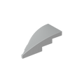 4x2 Wedge-shaped Arc Panel, Right 6929