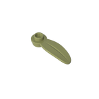 1x1 Circular Shape With Leaves On The Side, Resembling Plant Petals. 7905