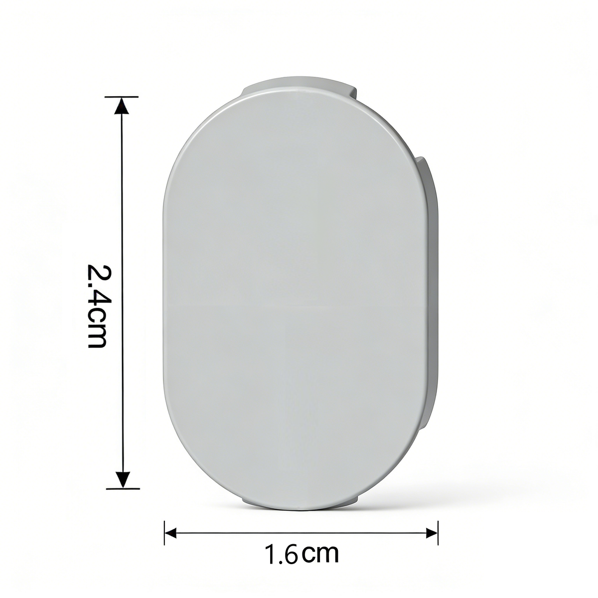 Tile Round 2 x 3-GOBRICKS Custom Printed Light Tile M/Single-sided